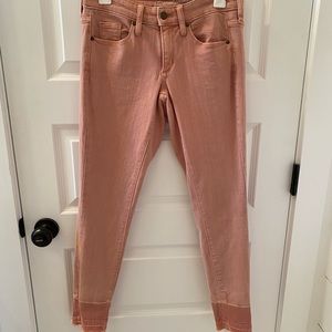 Universal threads pink denim jeans